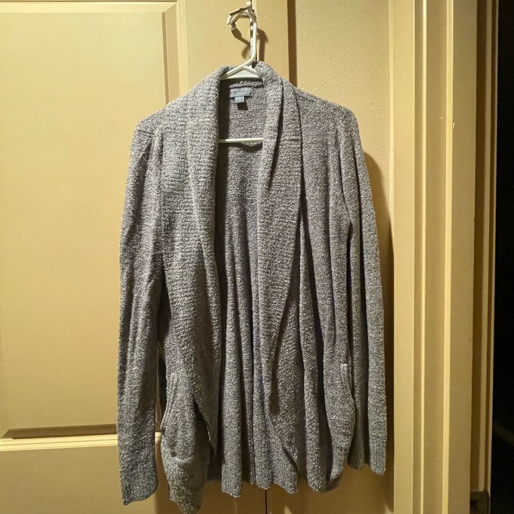 Barefoot Dreams Gray Cardigan